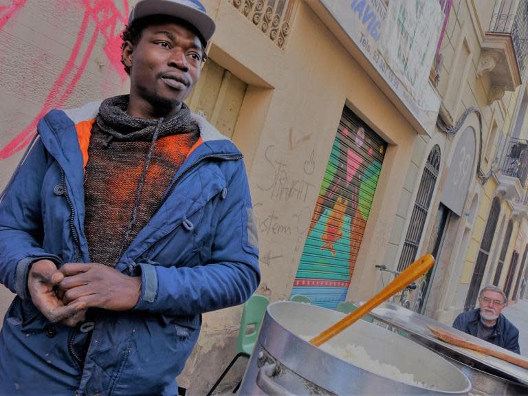 Barcelona’s alternative community rallies round to offer shelter and hope to refugees