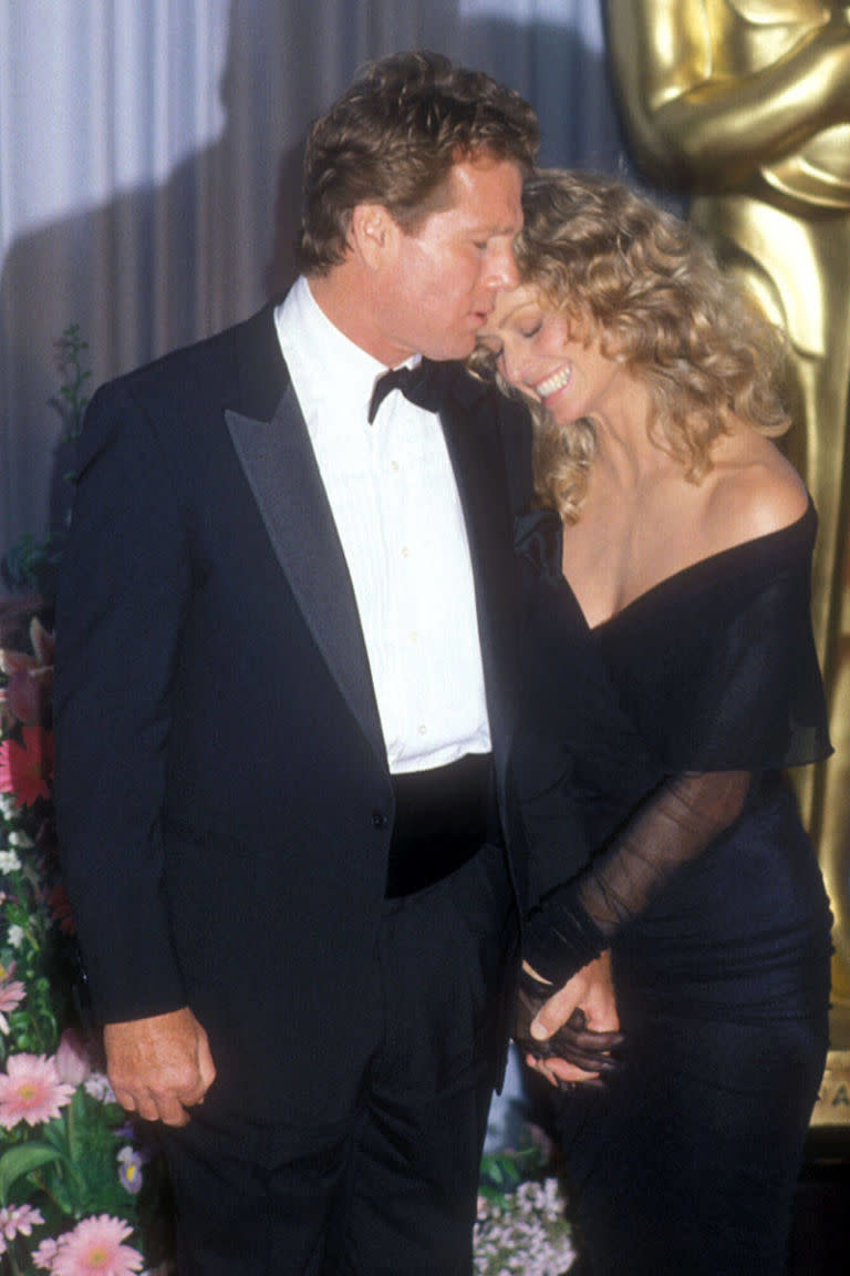 Farrah Fawcett and Ryan O'Neal