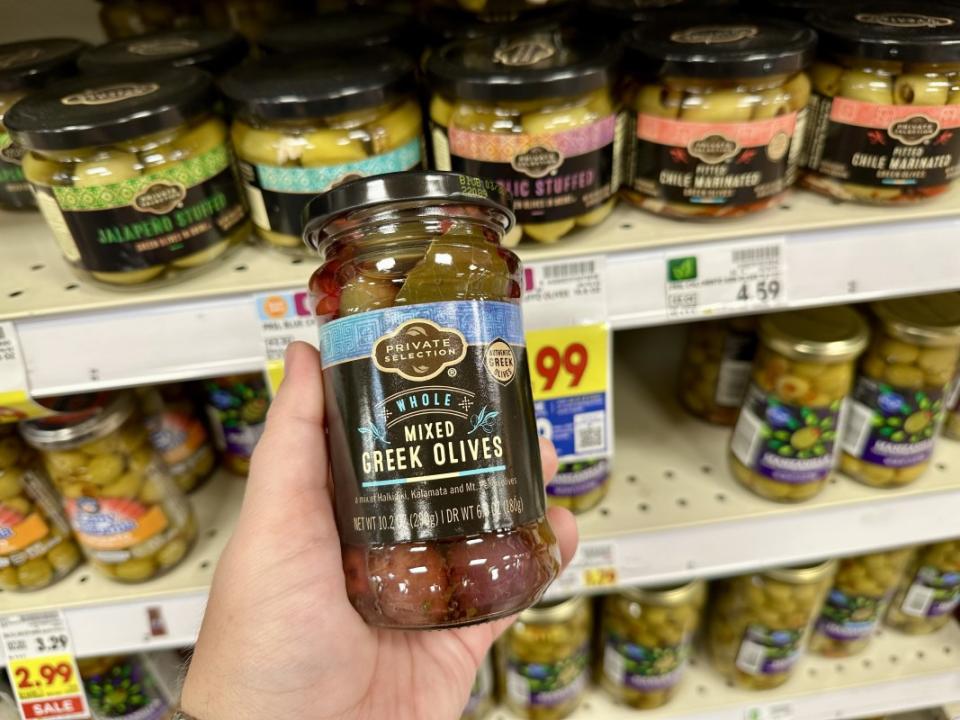 Private Selection Mixed Greek Olives<p>Krista Marshall</p>