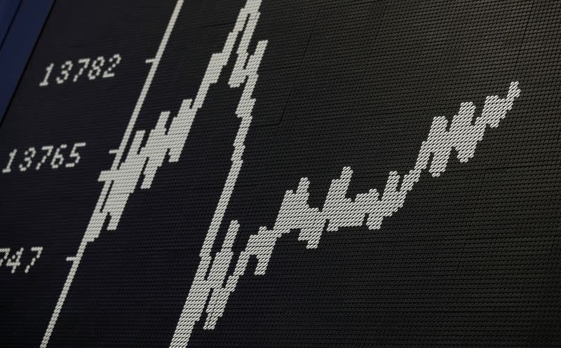 Frankfurt's stock exchange last trading session of the year