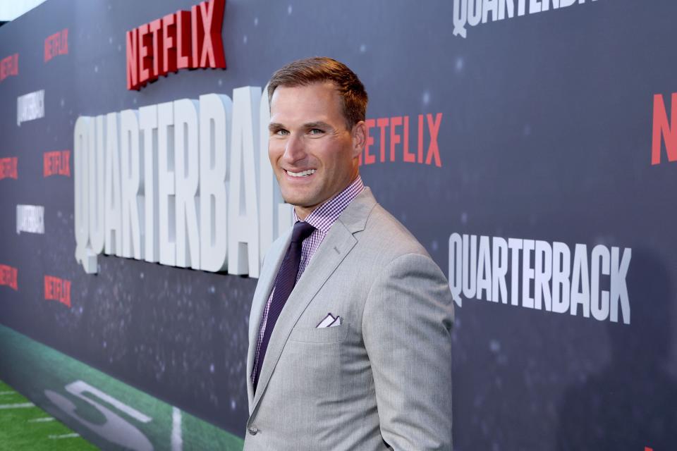 LOS ANGELES, CALIFORNIA - JULY 11: Kirk Cousins attends the Netflix Premiere of 