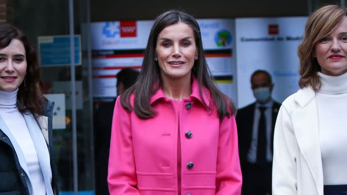 queen letizia visits the 