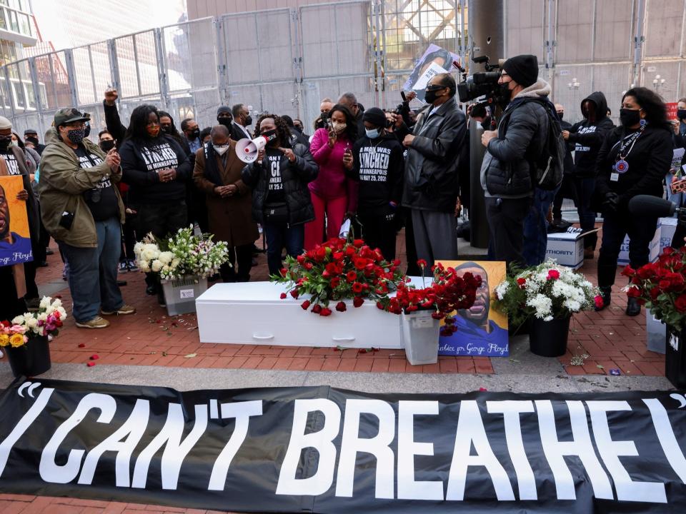 george floyd derek chauvin trial protests