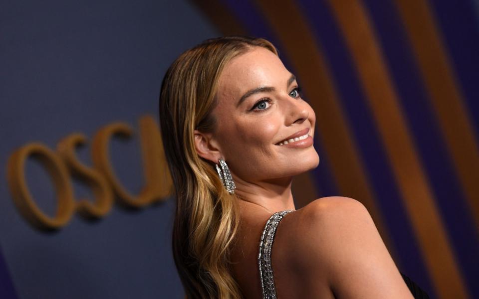 Australian actress Margot Robbie arrives for the Academy of Motion Picture Arts and Sciences' 14th Annual Governors Awards at the Ray Dolby Ballroom in Los Angeles