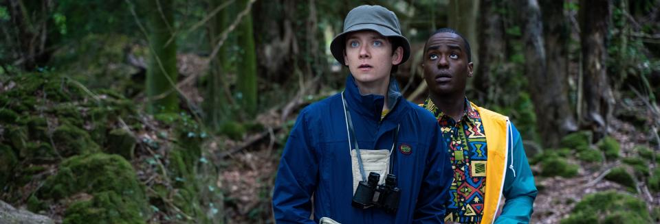 Asa Butterfield and Ncuti Gatwa     (Photo: Sam Taylor)