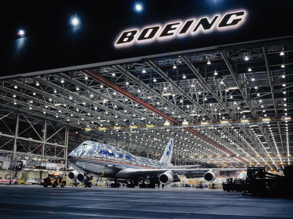 Boeing 747 factory