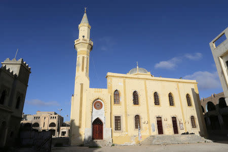 A historic mosque, that was damaged during a three-year conflict, is seen in Benghazi, Libya February 28, 2018. REUTERS/Esam Omran Al-Fetori