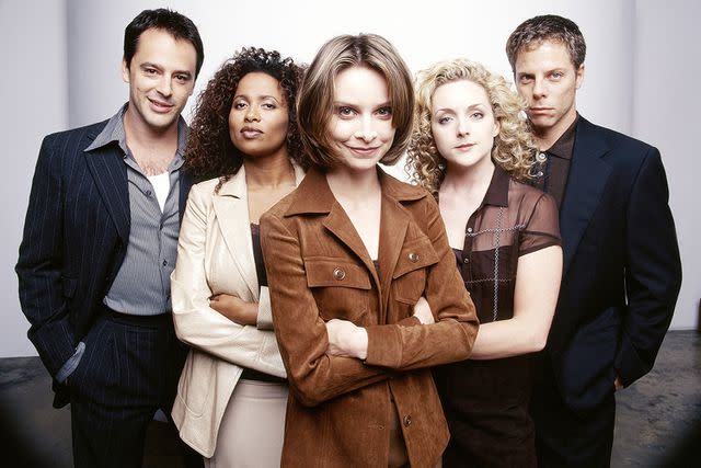 <p>Kate Garner / TV Guide / TM and Copyright 20th Century Fox Film Corp. All rights reserved. / Courtesy: Everett Collection.</p> The cast of 'Ally McBeal' is pictured.