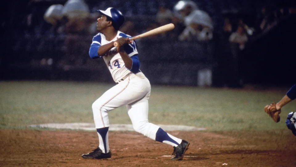 Hammerin' Hank Aaron was many young folks' reason to coax their parents to take a weekend trip to Atlanta.