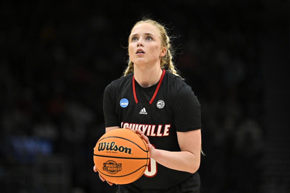 Hailey Van Lith has played her last game with Louisville. (Photo by Alika Jenner/Getty Images)