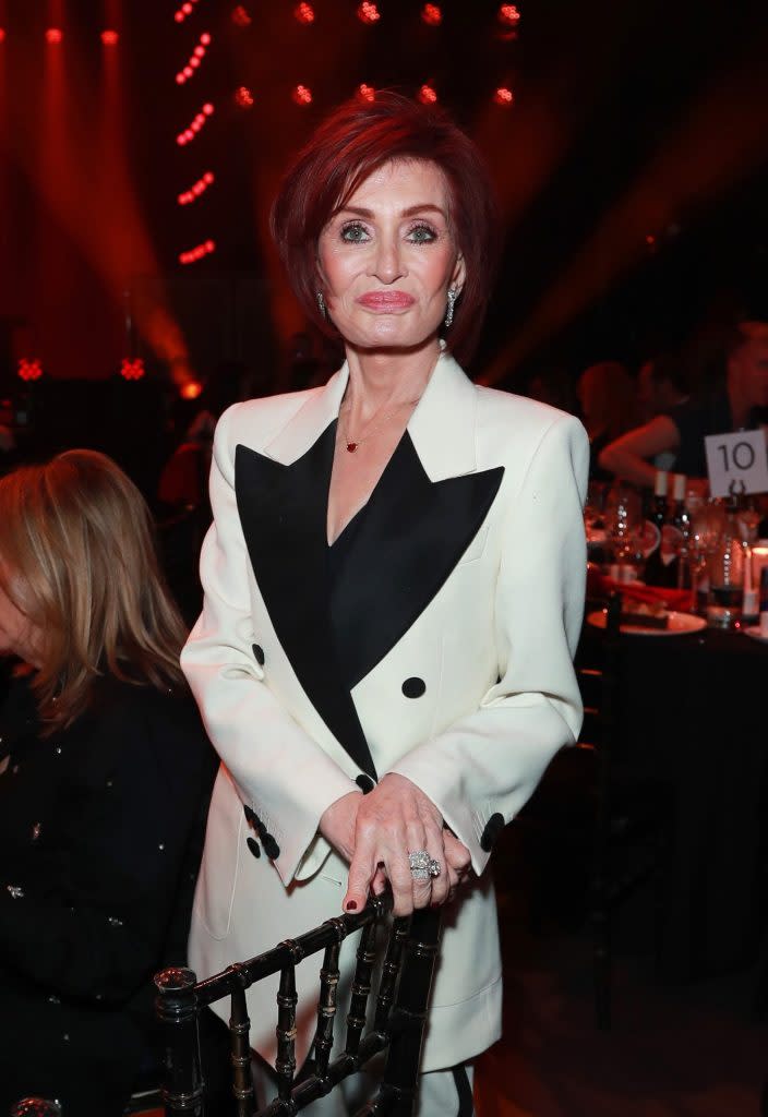 Sharon Osbourne poses backstage during the inaugural Rolling Stone UK Awards at The Roundhouse on Nov. 23, 2023, in London. Dave Benett/Getty Images