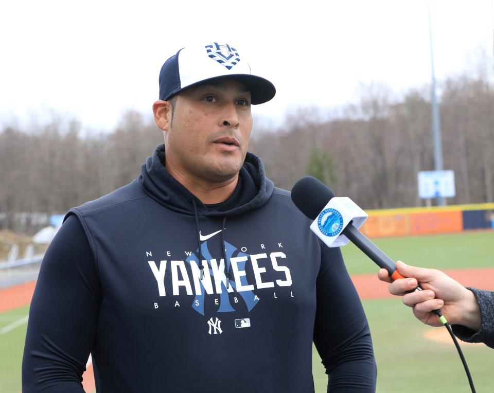 Hudson Valley Renegades manager Sergio Santos during media day on April 5, 2023.