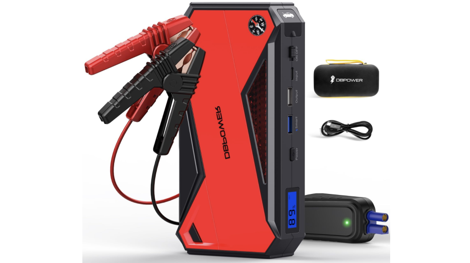 Arrancador portátil DBPower para auto. (Foto: Amazon)