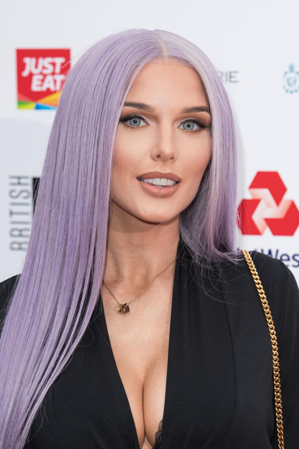 Corrie's Helen Flanagan shows new look alongside stars at British LGBT Awards