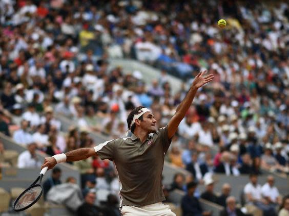 Federer is back in contention in Paris (AFP/Getty )