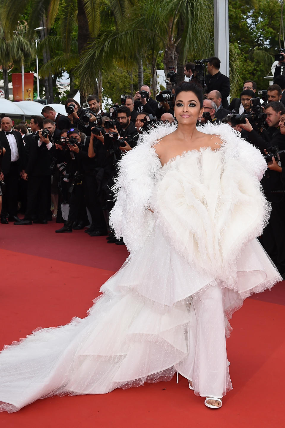 Aishwarya Rai at the 'La Belle Epoque' during day seven of Cannes Film Festival on 20 May 2019