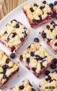 <p>One last springtime recipe for the road 😉 </p><p>Get the recipe from <a href="https://www.delish.com/cooking/recipe-ideas/a27020536/blueberry-lemon-pie-bars-recipe/" rel="nofollow noopener" target="_blank" data-ylk="slk:Delish;elm:context_link;itc:0;sec:content-canvas" class="link ">Delish</a>.</p>