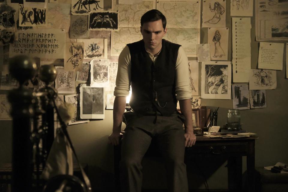 Taking on </p> <p>Tolkien : What Nicholas Hoult learned from playing the legendary author