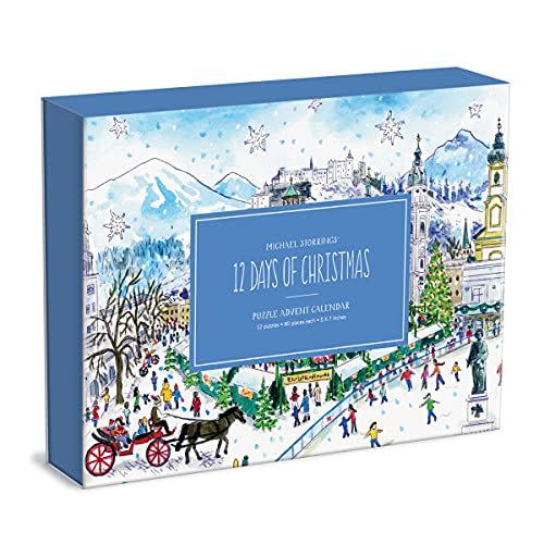 <p><strong>Galison</strong></p><p>amazon.com</p><p><strong>$23.99</strong></p><p>The cold, December nights are the perfect time to do a jigsaw puzzle — or 12. This one comes with 12 different 80-piece puzzles, each one featuring a different Michael Storrings's illustration of the season.</p>