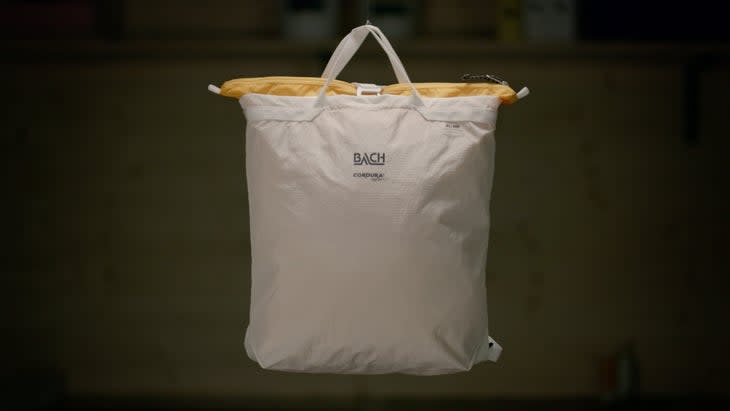 Cordura Brand and Bach Equipment limited edition tote bag.