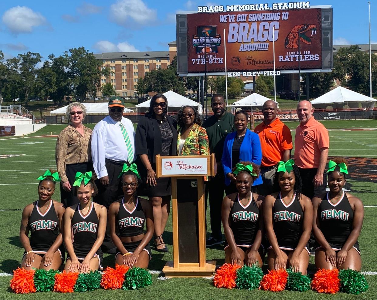 Bragg Memorial Stadium, the home of FAMU’s football team, will host the 2023 FHSAA football state championships