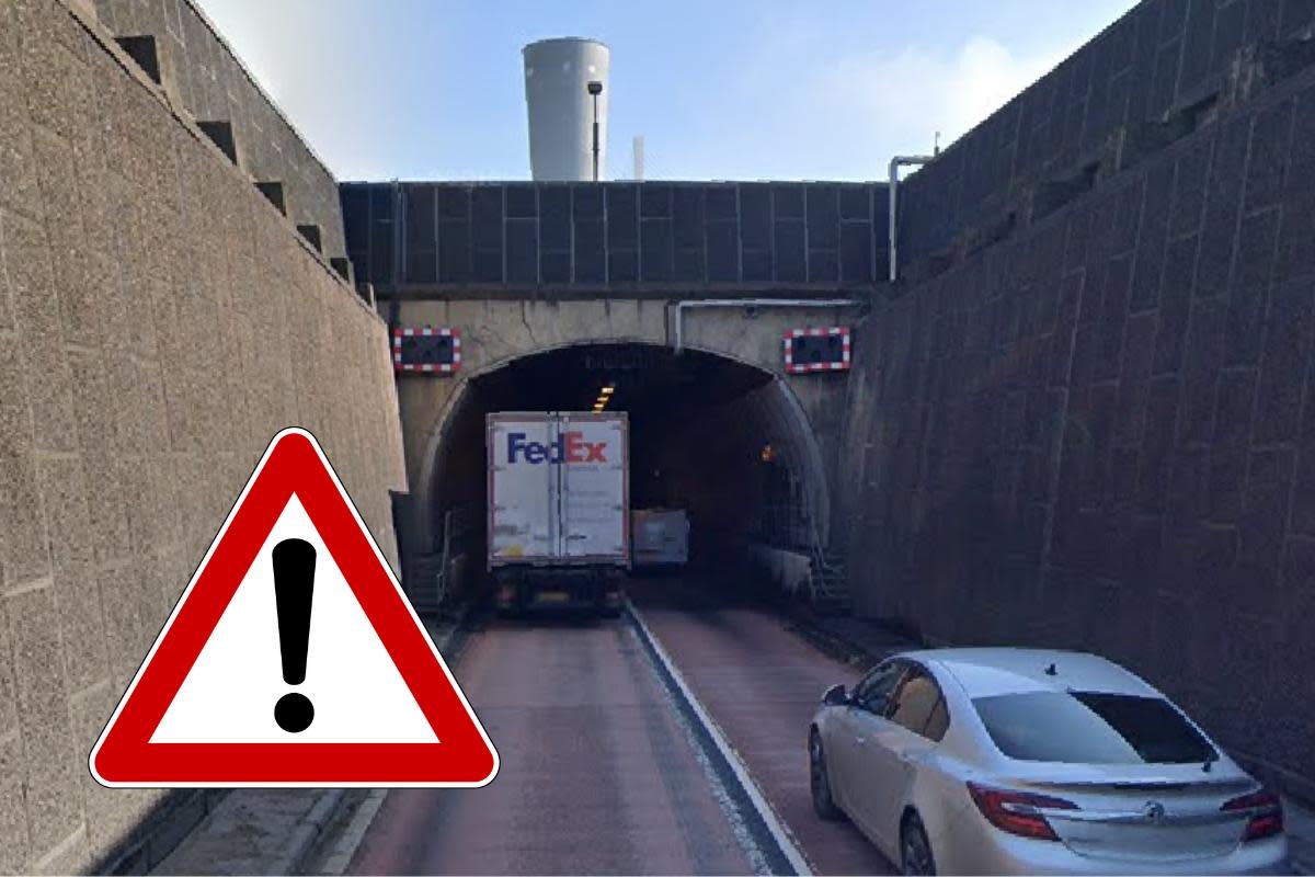 Two miles of congestion as Dartford Tunnel is closed after two-car crash <i>(Image: Google / Canva)</i>