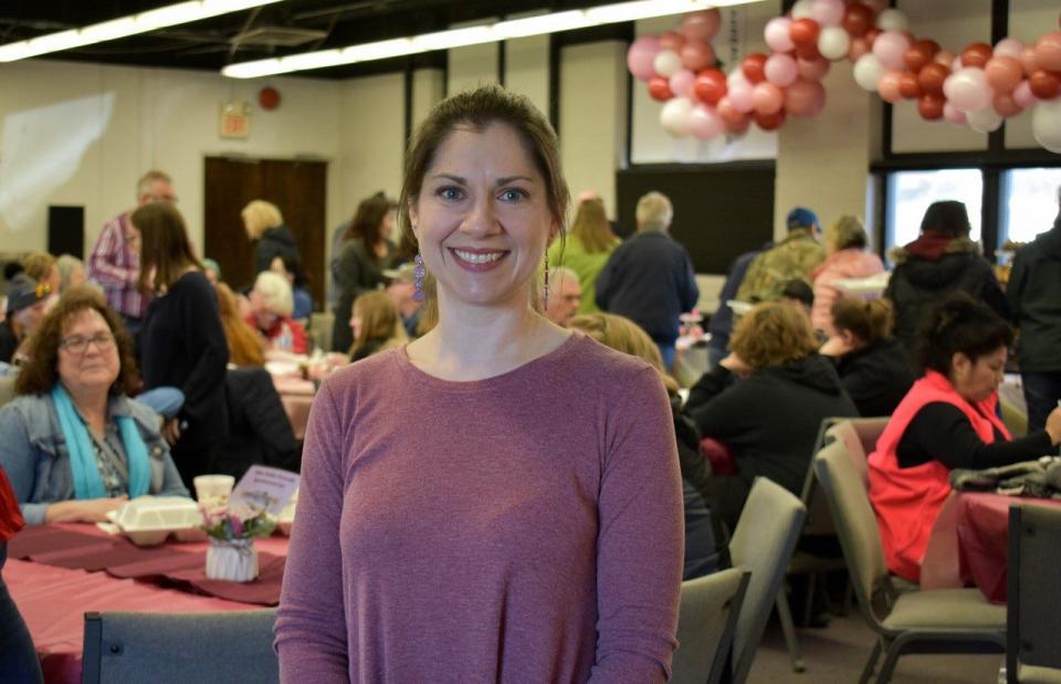 Ottawa County Auditor Jennifer Widmer serves as an Elder at Apostolic Restoration Center. She helped organize the chocolate festival that raised money for the church and its school, Community Christian Academy. Widmer attended the school as a child, and now her children are students.