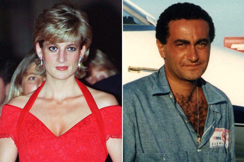 Princess Diana and Dodi Al-Fayed