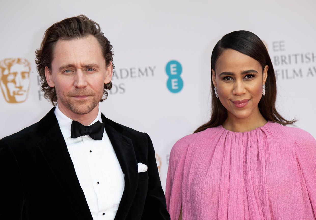 Tom Hiddleston and Zawe Ashton  (Jeff Spicer / Getty Images)