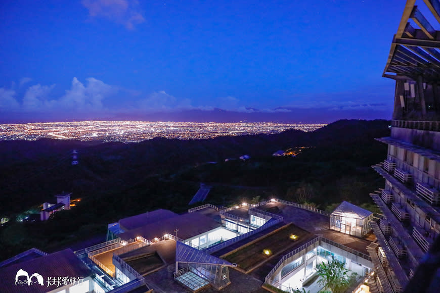 宜蘭賞夜景｜淡江大學蘭陽校園