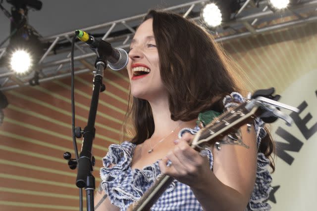 <p>Douglas Mason/Getty</p> Katie Crutchfield of Waxahatchee