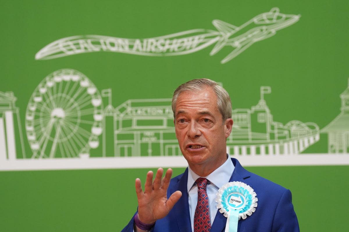 The political party, which is fronted by Nigel Farage, made gains across the UK <i>(Image: PA MEDIA)</i>