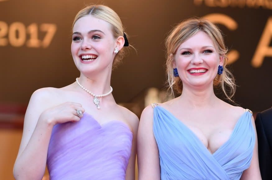 Kirsten Dunst and Elle Fanning made an 1860s version of a “Girls Gone Wild” video, and it sounds hilarious