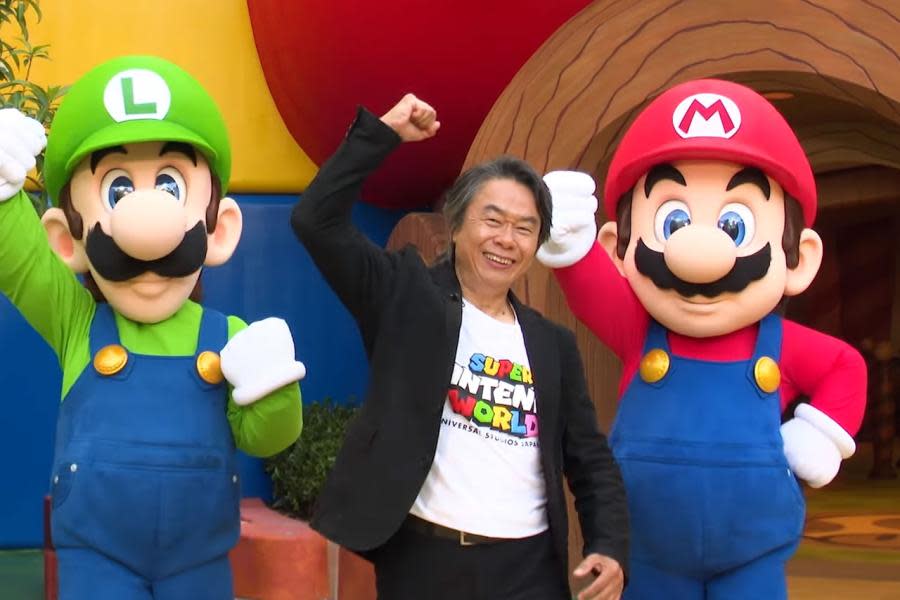 Shigeru Miyamoto celebra el aniversario de Super Nintendo World con un mensaje especial