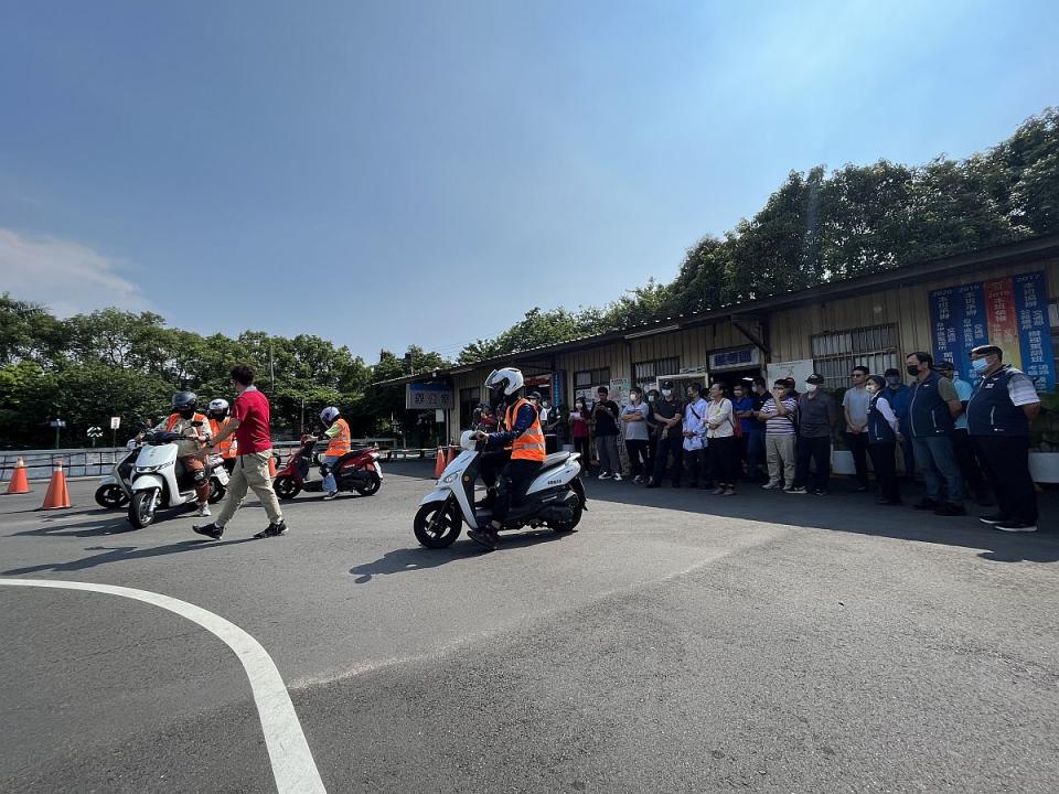 臺中區監理所舉辦「普通重型機車駕訓與道路訓練補助制度說明會」（圖：臺中區監理所提供）