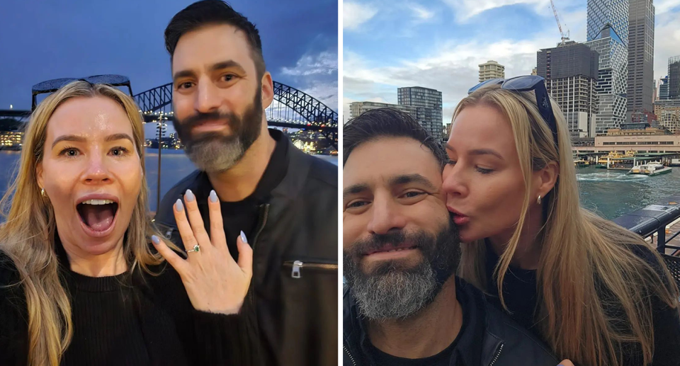 MAFS' Anthony Cincotta and his fiancée Kate.