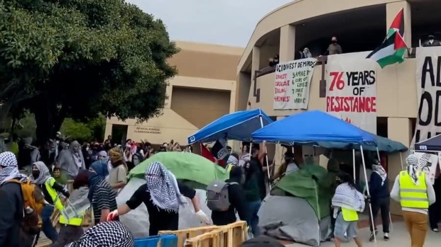 UCI Protest