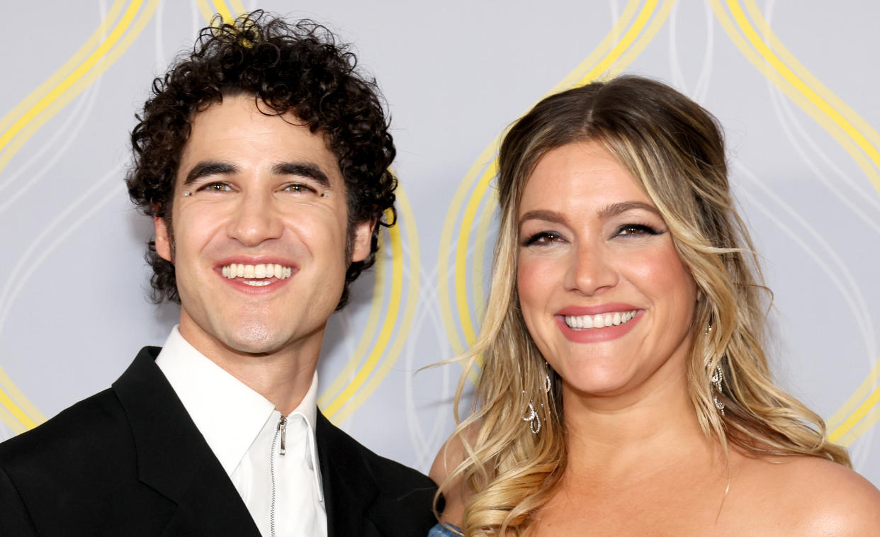 Darren Criss and Mia Swier  (Dia Dipasupil / Getty Images)