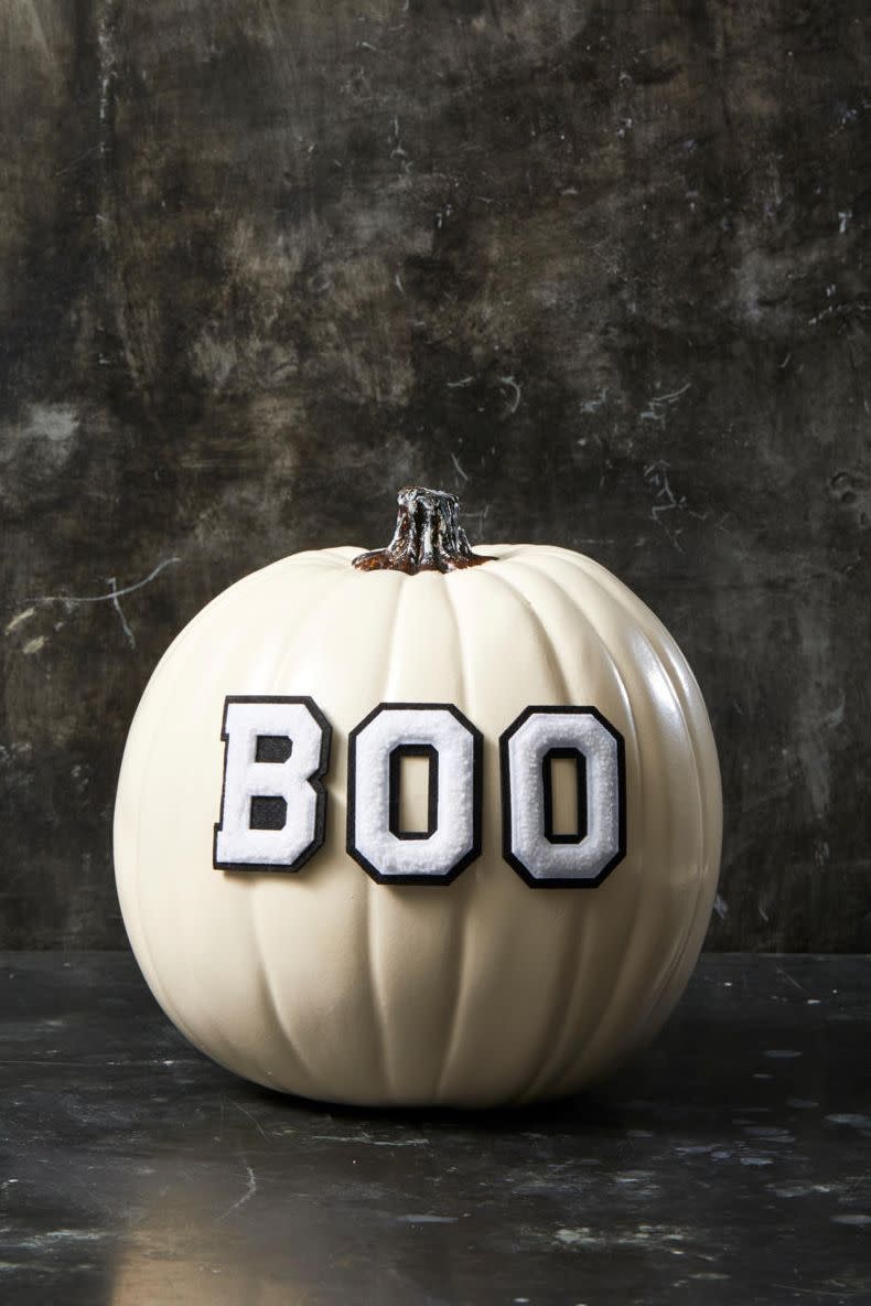 "Boo" Pumpkin