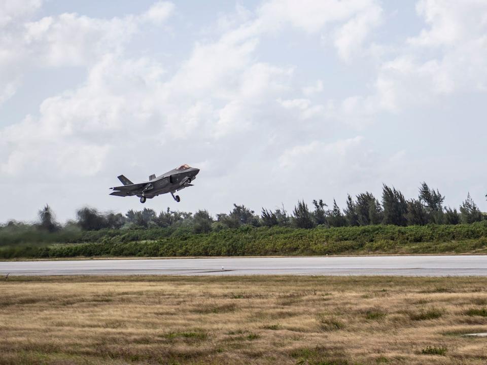 Air Force F-35A Tinian