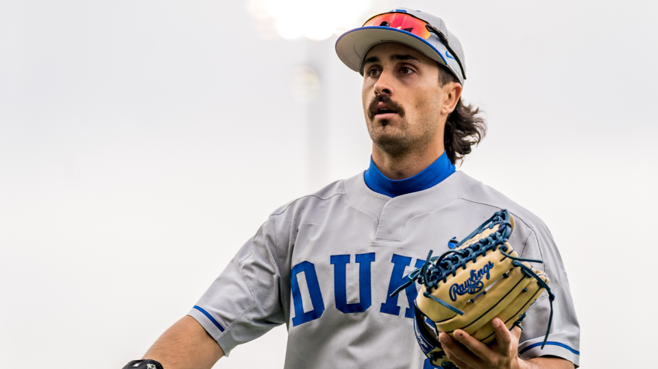 Duke outfielder Giovanni DiGiacomo