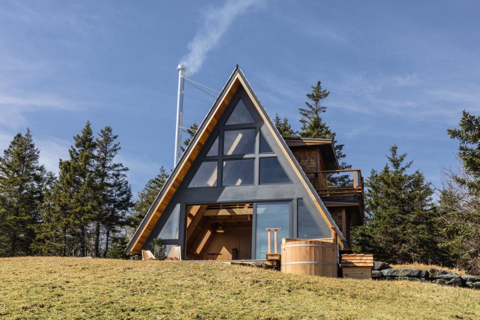 A Nova Scotia couple learn that although triangular homes may look simple, they can be devilishly complex.
