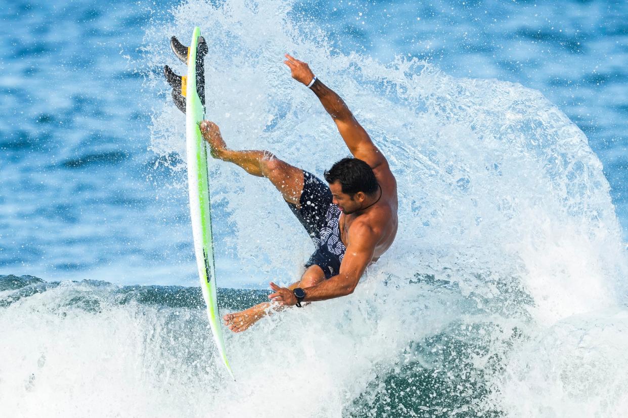 Tokyo Olympics Surfing (Copyright 2021 The Associated Press. All rights reserved)