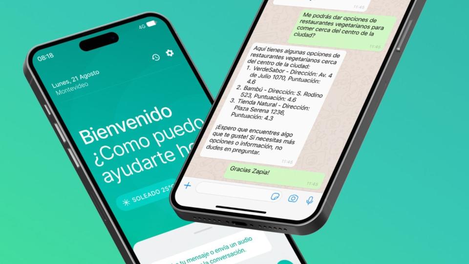 Zapia permite convertir a WhatApp en un asistente personal