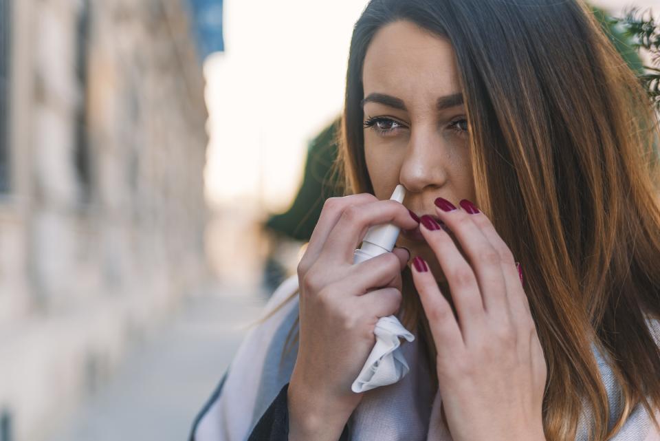 Try a nasal spray to keep your nose clean. 