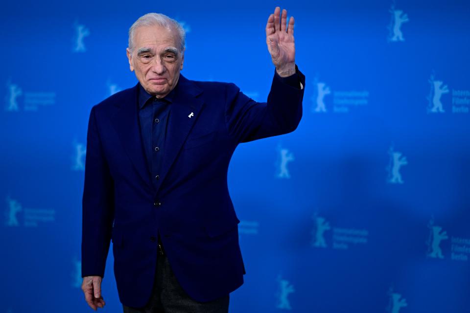 February 20, 2024: Director Martin Scorsese poses during a photocall ahead of the Hommage Gala Award Ceremony where he will receive the Honorary Golden Bear Award at the 74th Berlinale film festival in Berlin.