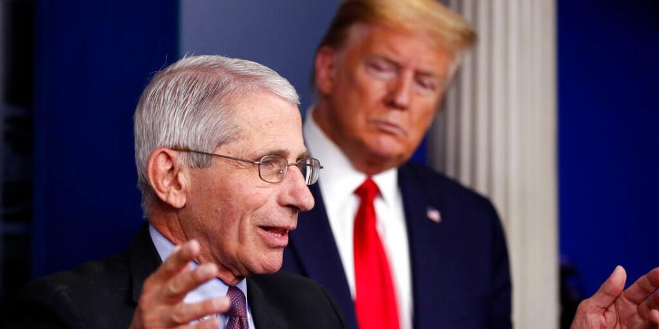 trump fauci coronavirus vaccine