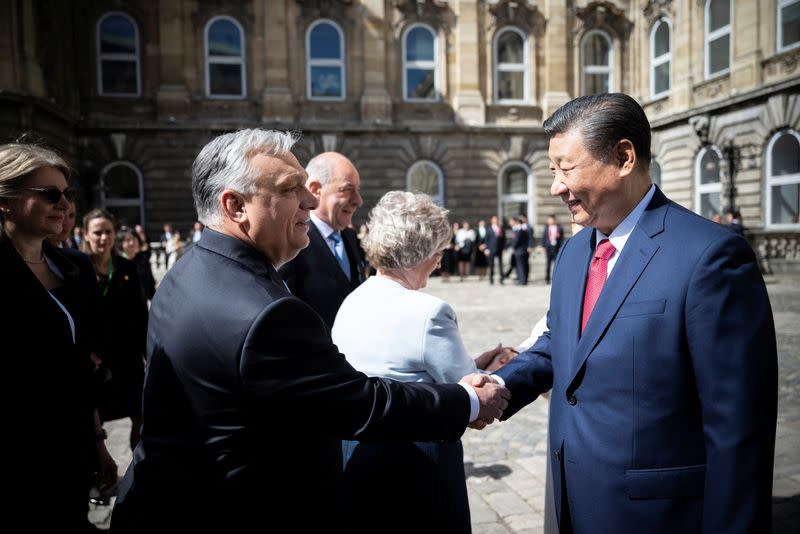 Chinese President Xi Jinping visits Hungary