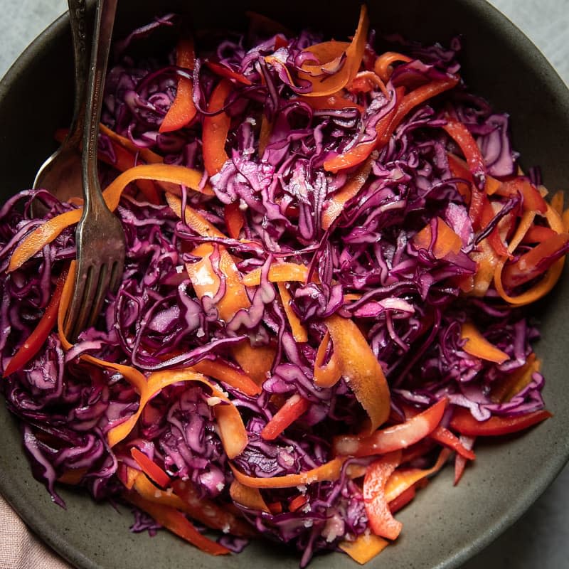 Ginger Cabbage Slaw