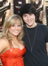 Rumors swirled when gymnast Shawn Johnson showed up with 'Hannah Montana' star Mitchel Musso on her arm for the 'Terminator Salvation' premiere in 2009. The gold medalist denied the couple were anything more than friends. Johnson has plenty of time to play the field since announcing <a href="http://sports.yahoo.com/blogs/olympics-fourth-place-medal/shawn-johnson-retirement-tears-next-133559536--oly.html" data-ylk="slk:her retirement;elm:context_link;itc:0;sec:content-canvas;outcm:mb_qualified_link;_E:mb_qualified_link;ct:story;" class="link  yahoo-link">her retirement</a> from gymnastics ahead of the London games. (Photo by Alberto E. Rodriguez/Getty Images)